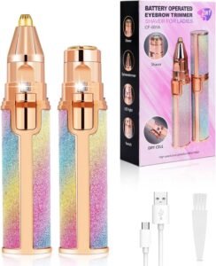 Depiladora Facial Eléctrica 2 en 1